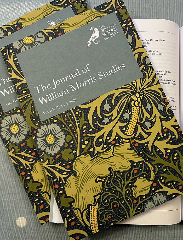 Cover of William Morris Journal